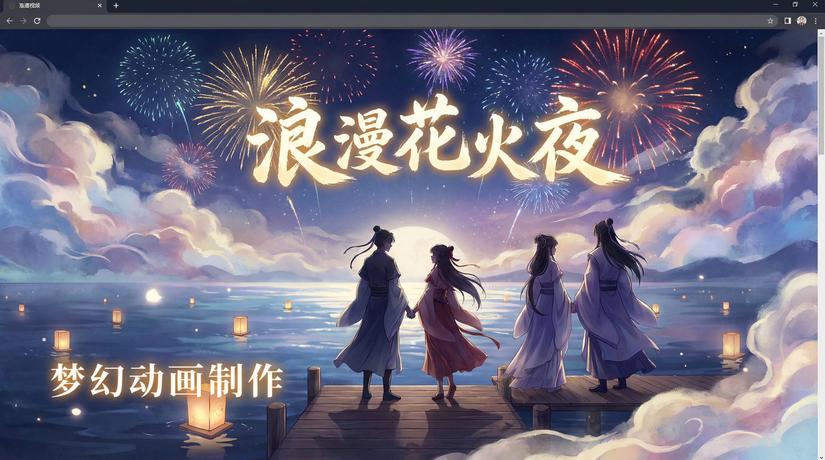 香蕉视频动漫-星河烟火恋爱物语